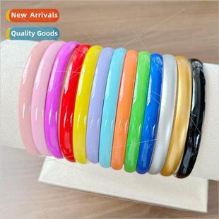 hair bands bow candy 1.2cm color width Children headband