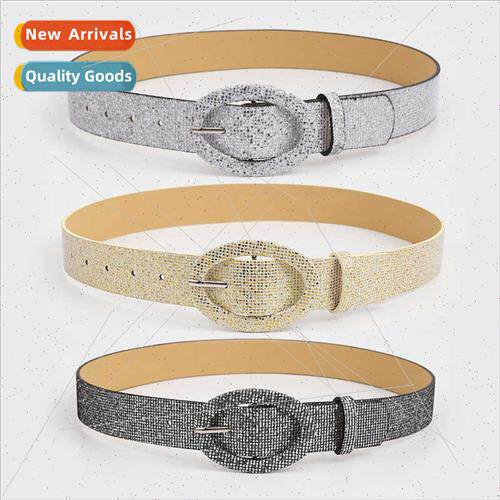 2023 Golden Onion Belt Europe Fashion Ladies Day Word Buckle