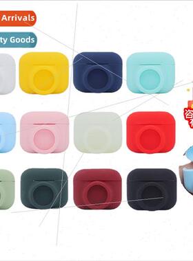 适用 Apple Airtag amp; Airpods pro 2-in-1 Silicone Protectiv