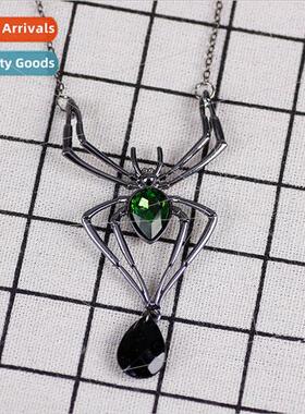 Europe Fashion Retro Halloween Hollowed Out Diamond Encruste