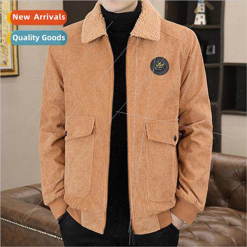 2022 new winter cotton jacket men autumn winter jacket cordu