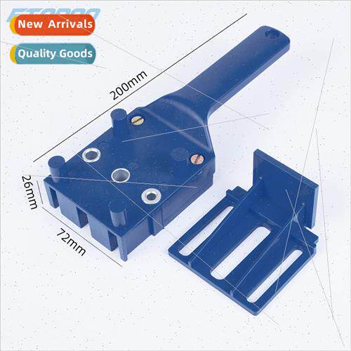 Woodworking  Hole Punching Locator Board Joint Drilling Loca
