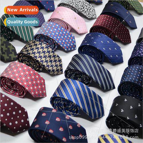 Men ties Korea 6CM1960 needle fashion fine made jacquard tie