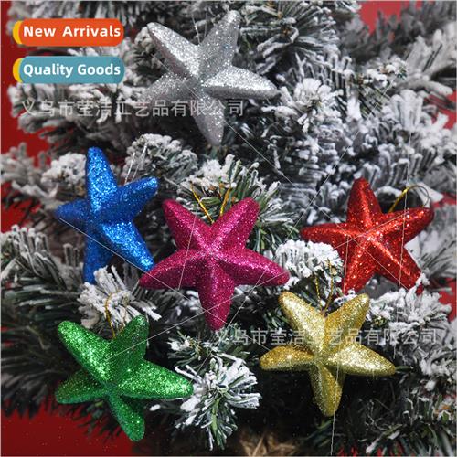 Christmas decoration pendant pentagram shoes Christmas e dec