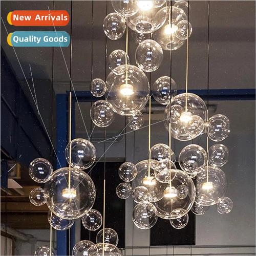 Italian designer bubble Mickey chandelier Scandinavian creat