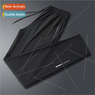 pants siz 2023 large stch men casual new summer Ice