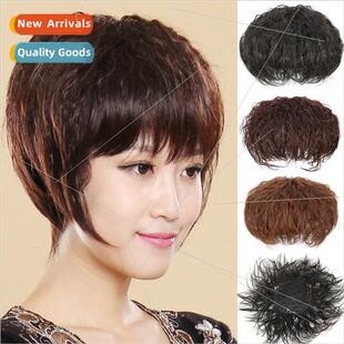 hair short cover piece hot head corn Wig curly