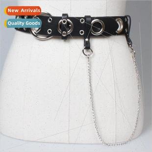 Punk chain belt simple hometown waist chain belt female ins