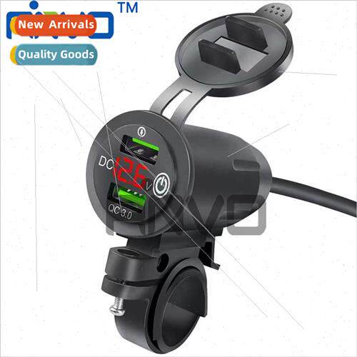 Car motorcycle tuning car multi-function dual QC3.0 fast cha