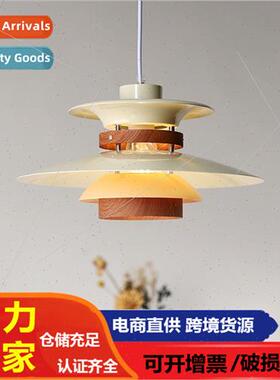 Scandinavian dining room lamp pendant light modern simple cr