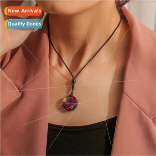 Geometric Terraced Landscape Pendant Creative Ins HuanCai