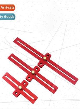 Woodworking Scribing Ruler Aluminum Alloy Scribing Ruler Woo