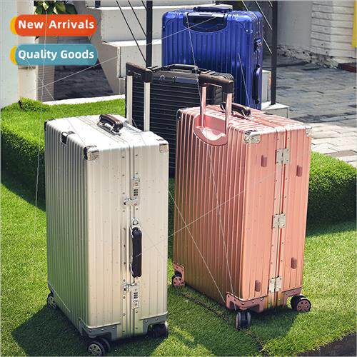 All aluminum magnesium alloy trolley case female universal w