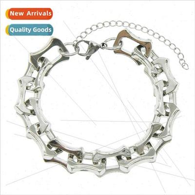 Hipster men keel splicing domineering thick paragraph bracel