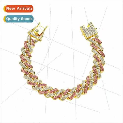 Europe hip-hop men women Cuban chain chain bracelet bracelet