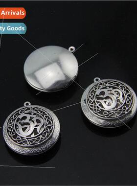 Europe magic box pendant DIY jewelry accessories 3D hollow p