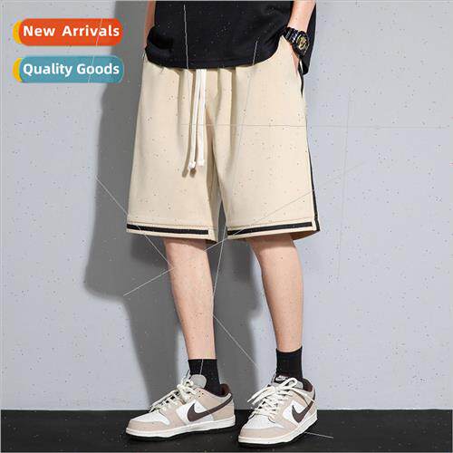 Casual shorts men summer new tide brhundred loose youth bask