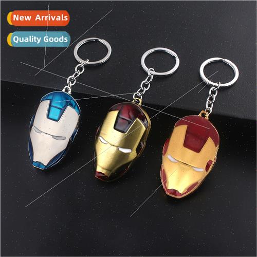 Reunion film and  surrounding Iron Man mask keychain metal c