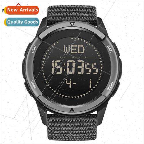 Sports waterproof digal watch carbon fiber compass