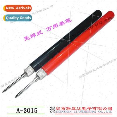 Solderless Multimeter Pen Wired Multimeter Pen Red Black Mul
