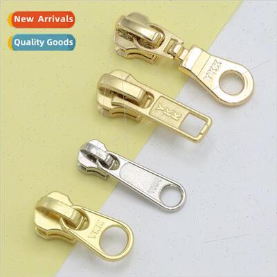 No. 5 nylon slider clothes bags thick metal zipper head zipp