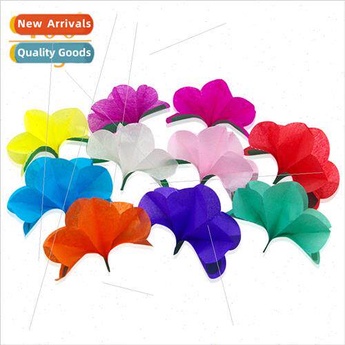 Empty hands out flower paper flower double door magic access