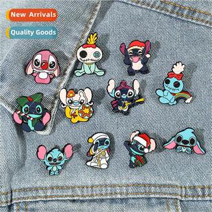 Cartoon cute creative star baby series brooch Stitch Angel e
