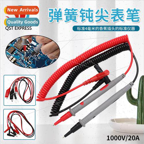 Multimeter full jacketed triangle clip cable Banana plug spr