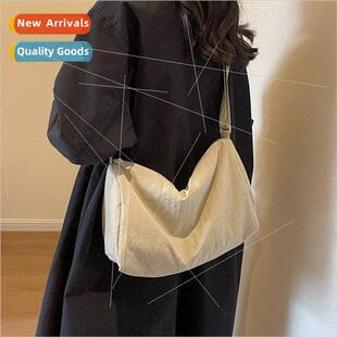 Soft cloth bag female crossbody bag Japan canvas bag student