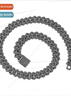 Europe hip-hop full diamond diamond Cuban chain hipster domi