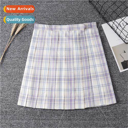 Japan JK star & wild grid skirt school unim skirt