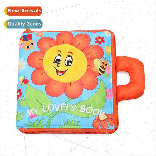 3D three-dimensional sunflower cloth book tear baby early ed