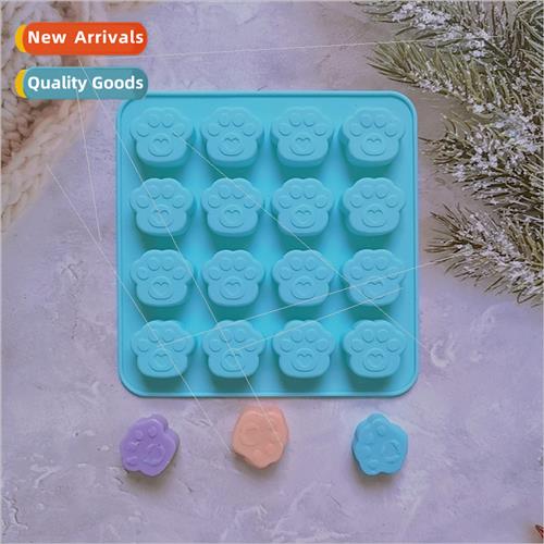 16 Chain Cat Claw 145 Chocolate Ice Grid licone Mold Cake Ca