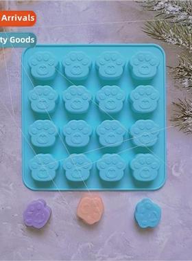 16 Chain Cat Claw 145 Chocolate Ice Grid licone Mold Cake Ca