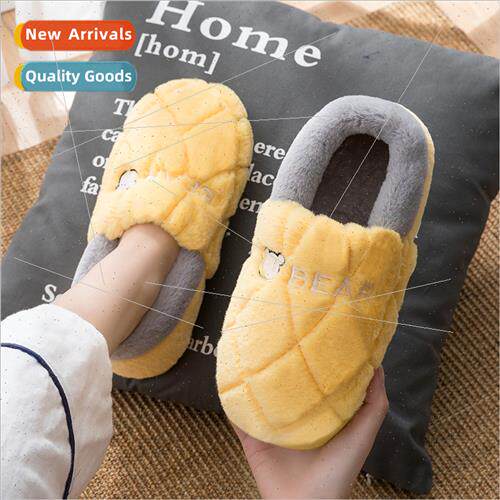 Autumn winter package wh cotton slippers female home home wh