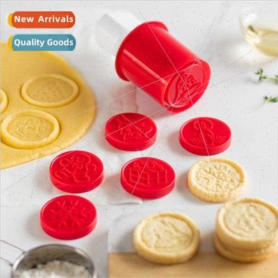 Christmas Cookie Molds Stamp Cartoon Animal Party Stamping P