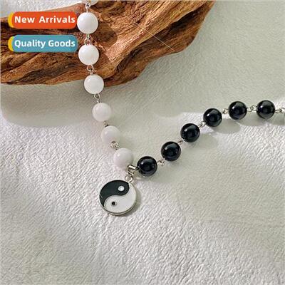new Taiji gossip necklace men women universal simple fashion