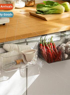 Kchen shelves wall mounted no-punch organizer organizer shel