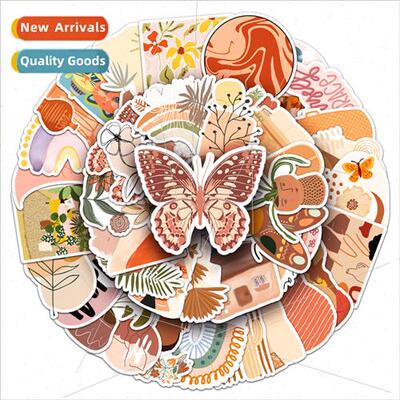 50 bohemian luggage stickers creative waterproof suitcase la