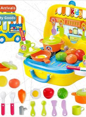 Children kchen tableware dresser cashier tools doctor play h