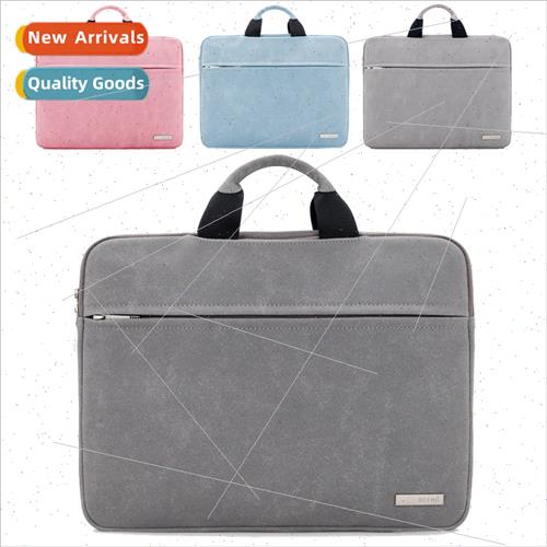 Frosted leather computer bag male 15.6 inch Huawei 14 inch l