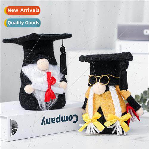Graduation  Black Doctor Hood Faceless Doll Cute Doll Doll H