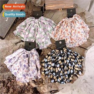large spr garden clips hair bow head back flowers new Korea