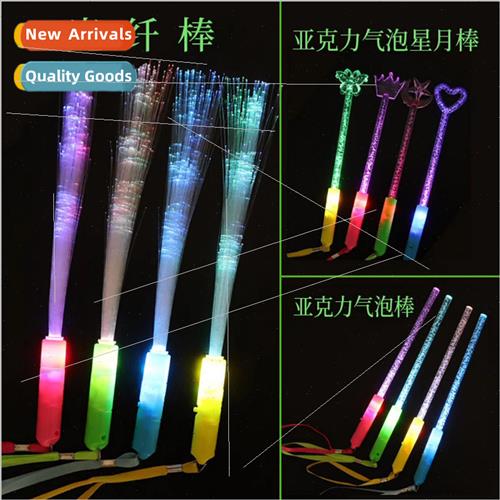 led glow sticks concert fiber optic sticks bar festival part