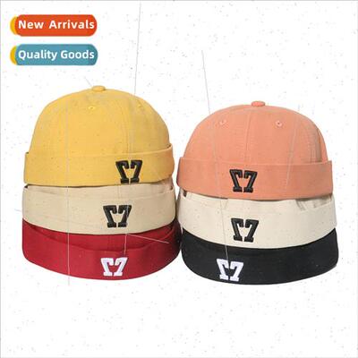 Japanese melon skin cap Korean yuppie hat set popular hip-ho