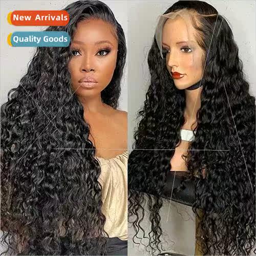 Europe Fashion Front Lace Lace 13*4 Wig Small Curly Steel Cu