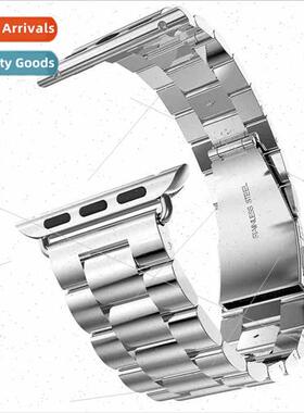 适用Apple SE/1/2/3/4/5/6 generation watch biwatch7 metal wat