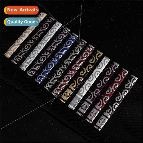 Businessmen enamel tie clip men mal fashion simple tide busi