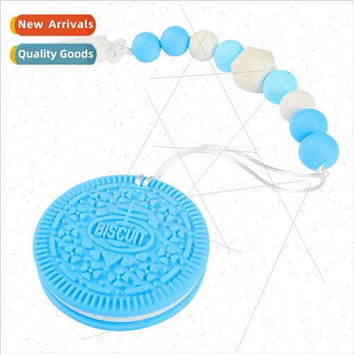 Food Grade licone Pacifier Chain Anti-Drop Chain Flower Cook