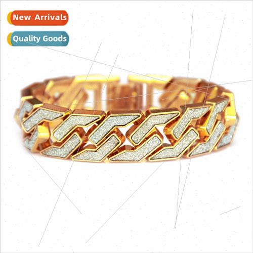 Black Friday Europe Hip Hop Gold Onion Powder Bracelet Star